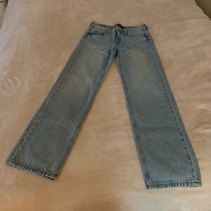 Aeropostale Light Blue Low Rise Baggy Jean